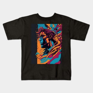 Street Art Cityscape - Embrace Urban Expression Kids T-Shirt